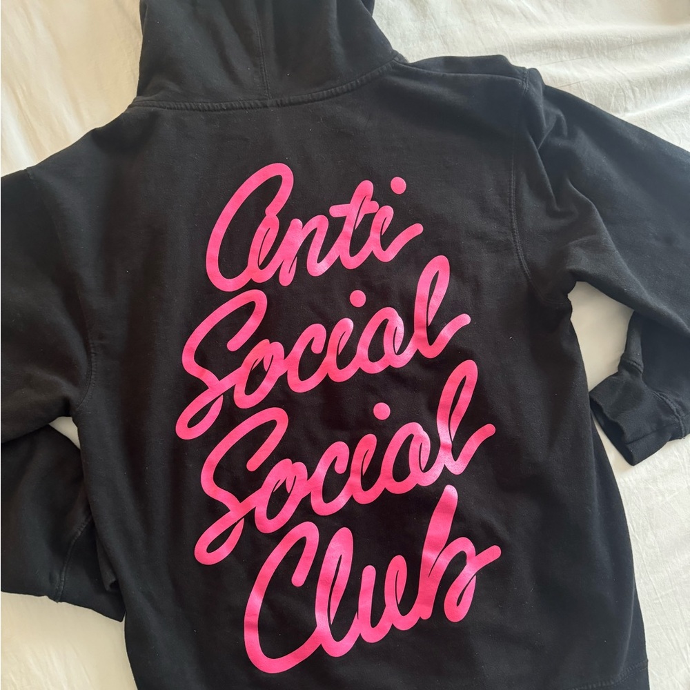 Anti Social Social club zip up - Picture 4 of 5